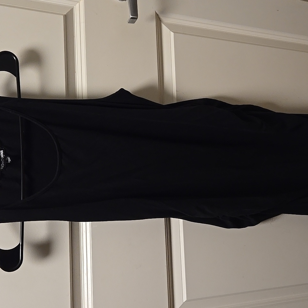 Long scrunch Dress